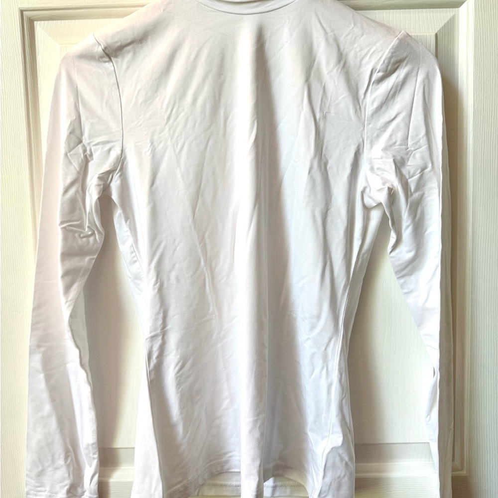 Classic White Long Sleeve Turtleneck